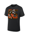 Myles Garrett Cleveland Browns NFL Single-Season Sack Record T-Shirt – Schwarz