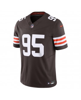 Myles Garrett Cleveland Browns Nike Vapor F.U.S.E. Limitiertes Trikot – Braun