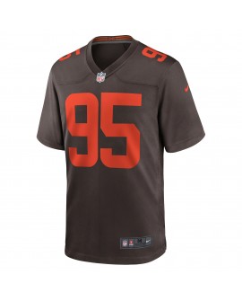 Myles Garrett Cleveland Browns Nike Alpha Dawg Spieler Trikot – Braun