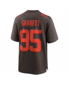 Myles Garrett Cleveland Browns Nike Alpha Dawg Spieler Trikot – Braun