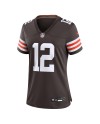 Shedeur Sanders Cleveland Browns Nike Damen 2025 NFL Draft Spieler Trikot – Braun