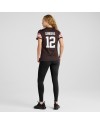 Shedeur Sanders Cleveland Browns Nike Damen 2025 NFL Draft Spieler Trikot – Braun