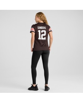 Shedeur Sanders Cleveland Browns Nike Damen 2025 NFL Draft Spieler Trikot – Braun