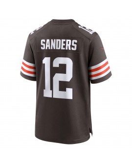 Shedeur Sanders Cleveland Browns Nike 2025 NFL Draft Spieler Trikot – Braun