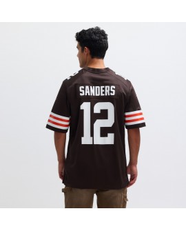 Shedeur Sanders Cleveland Browns Nike 2025 NFL Draft Spieler Trikot – Braun
