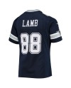 CeeDee Lamb Dallas Cowboys Nike Mädchen-Jugend-Spieler Trikot – Marineblau