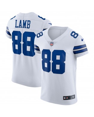 CeeDee Lamb Dallas Cowboys Nike Vapor Elite Trikot – Weiß