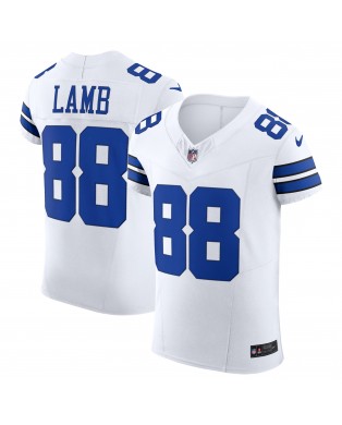 CeeDee Lamb Dallas Cowboys Nike Vapor F.U.S.E. Elite-Trikot – Weiß
