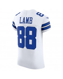 CeeDee Lamb Dallas Cowboys Nike Vapor F.U.S.E. Elite-Trikot – Weiß