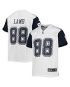 CeeDee Lamb Dallas Cowboys Nike Jugend-Ausweichtrikot – Weiß