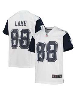 CeeDee Lamb Dallas Cowboys Nike Jugend-Ausweichtrikot – Weiß