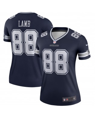 CeeDee Lamm Dallas Cowboys Nike Damen Legend Spieler Performance Top – Marineblau