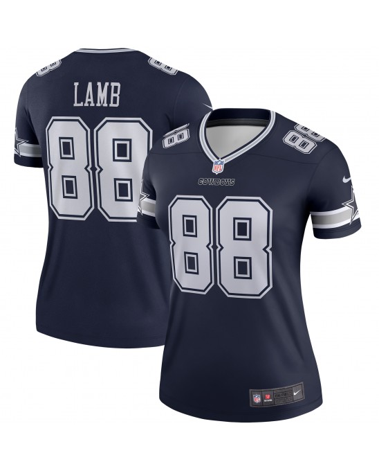 CeeDee Lamm Dallas Cowboys Nike Damen Legend Spieler Performance Top – Marineblau