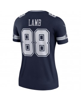 CeeDee Lamm Dallas Cowboys Nike Damen Legend Spieler Performance Top – Marineblau