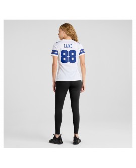 CeeDee Lamb Dallas Cowboys Nike Damen-Spieler Trikot – Weiß