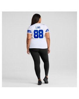 CeeDee Lamb Dallas Cowboys Nike Damen-Spieler Trikot – Weiß