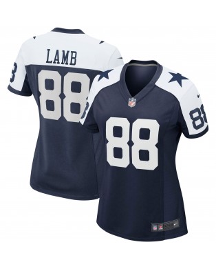 CeeDee Lamb Dallas Cowboys Nike AlternateTeam-Trikot für Damen – Marineblau