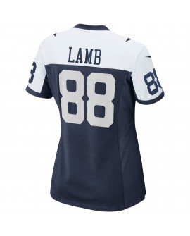 CeeDee Lamb Dallas Cowboys Nike AlternateTeam-Trikot für Damen – Marineblau