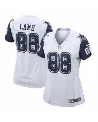 CeeDee Lamb Dallas Cowboys Nike Damen-Ausweichtrikot für das 2. Spiel – Weiß