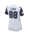 CeeDee Lamb Dallas Cowboys Nike Damen-Ausweichtrikot für das 2. Spiel – Weiß