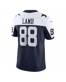 CeeDee Lamb Dallas Cowboys Nike Vapor F.U.S.E. Limitiertes Trikot – Marineblau