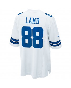 CeeDee Lamb Dallas Cowboys NikeTeam Trikot – Weiß
