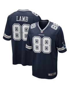 CeeDee Lamb Dallas Cowboys Nike Spieler Trikot – Marineblau