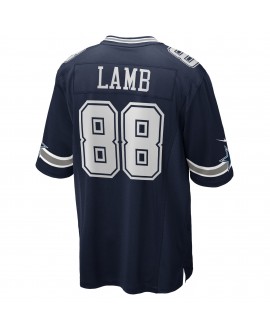 CeeDee Lamb Dallas Cowboys Nike Spieler Trikot – Marineblau