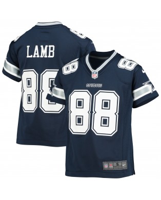 CeeDee Lamb Dallas Cowboys Nike Jugendspieler-Spieler Trikot – Marineblau