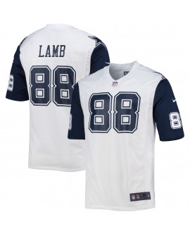 CeeDee Lamb Dallas Cowboys Nike AlternateTeam-Trikot – Weiß