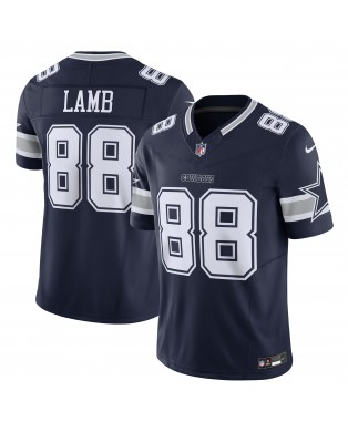 CeeDee Lamb Dallas Cowboys Nike Vapor F.U.S.E. Limitiertes Trikot – Marineblau