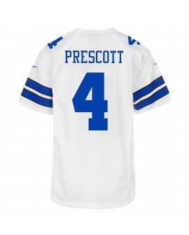 Dak Prescott Dallas Cowboys Nike Jugend-Spieler Trikot – Weiß