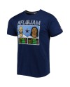 CeeDee Lamb & Dak Prescott Dallas Cowboys Homage Unisex NFL Jam Tri-Blend T-Shirt – Heathered Navy