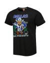 Dak Prescott Dallas Cowboys Homage Unisex Cartoon Spieler Tri-Blend T-Shirt – Heather Black
