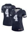 Dak Prescott Dallas Cowboys Nike Women's Legend Spieler Performance Top - Navy