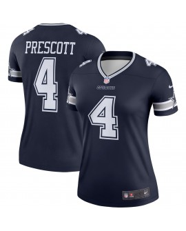 Dak Prescott Dallas Cowboys Nike Women's Legend Spieler Performance Top - Navy