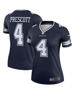 Dak Prescott Dallas Cowboys Nike Women's Legend Spieler Performance Top - Navy