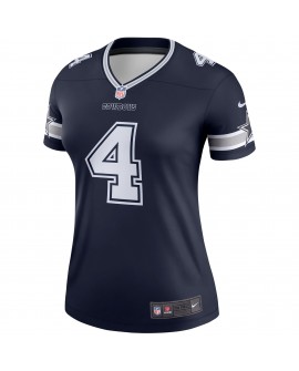 Dak Prescott Dallas Cowboys Nike Women's Legend Spieler Performance Top - Navy