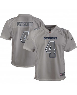 Dak Prescott Dallas Cowboys Nike Jugend-Atmosphere-Spieler Trikot – Grau