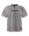 Dak Prescott Dallas Cowboys Nike Jugend-Atmosphere-Spieler Trikot – Grau