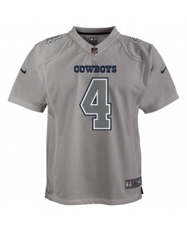 Dak Prescott Dallas Cowboys Nike Jugend-Atmosphere-Spieler Trikot – Grau