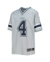 Dak Prescott Dallas Cowboys Nike Inverted Team-Spieler Trikot für Jugendliche – Silber
