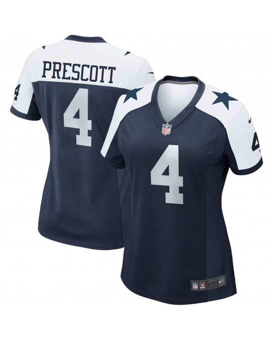 Dak Prescott Dallas Cowboys Nike Damen AlternateTeam-Trikot – Marineblau