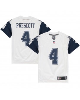 Dak Prescott Dallas Cowboys Nike Jugend Color Rush Spieler Trikot – Weiß
