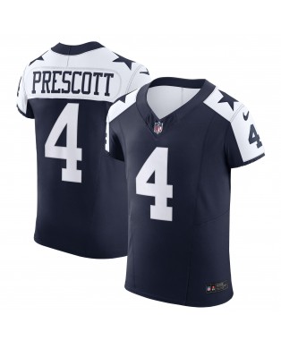 Dak Prescott Dallas Cowboys Nike Alternate Vapor F.U.S.E. Elite-Trikot – Marineblau
