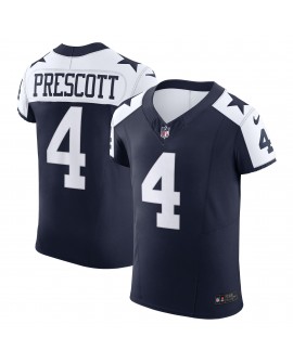 Dak Prescott Dallas Cowboys Nike Alternate Vapor F.U.S.E. Elite-Trikot – Marineblau