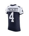 Dak Prescott Dallas Cowboys Nike Alternate Vapor F.U.S.E. Elite-Trikot – Marineblau