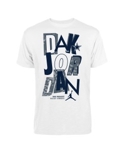 Dak Prescott Dallas Cowboys Jordan Brand Fresh Graphic T-Shirt - Weiß