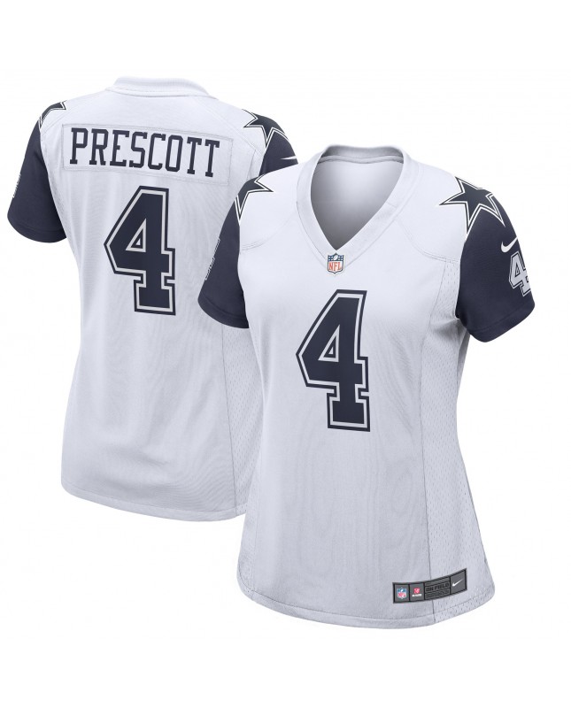 Dak Prescott Dallas Cowboys Nike Damen-Ausweichtrikot – Weiß