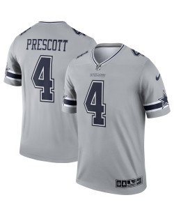 Dak Prescott Dallas Cowboys Nike Inverted Legend Spieler Performance Top - Grau